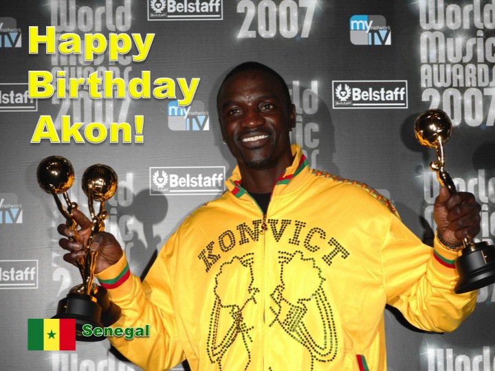 Happy 44th Birthday to World Music Awards Multiple Winner               