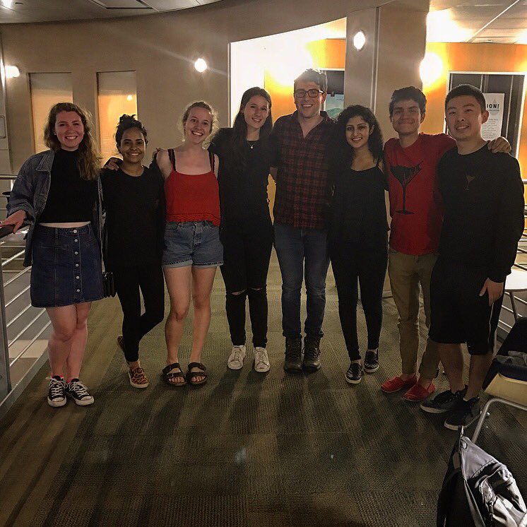 Just sang for incoming freshman during @CornellDays! Maybe some of them will audition for us in the fall! #cornelldays #cornellacappella