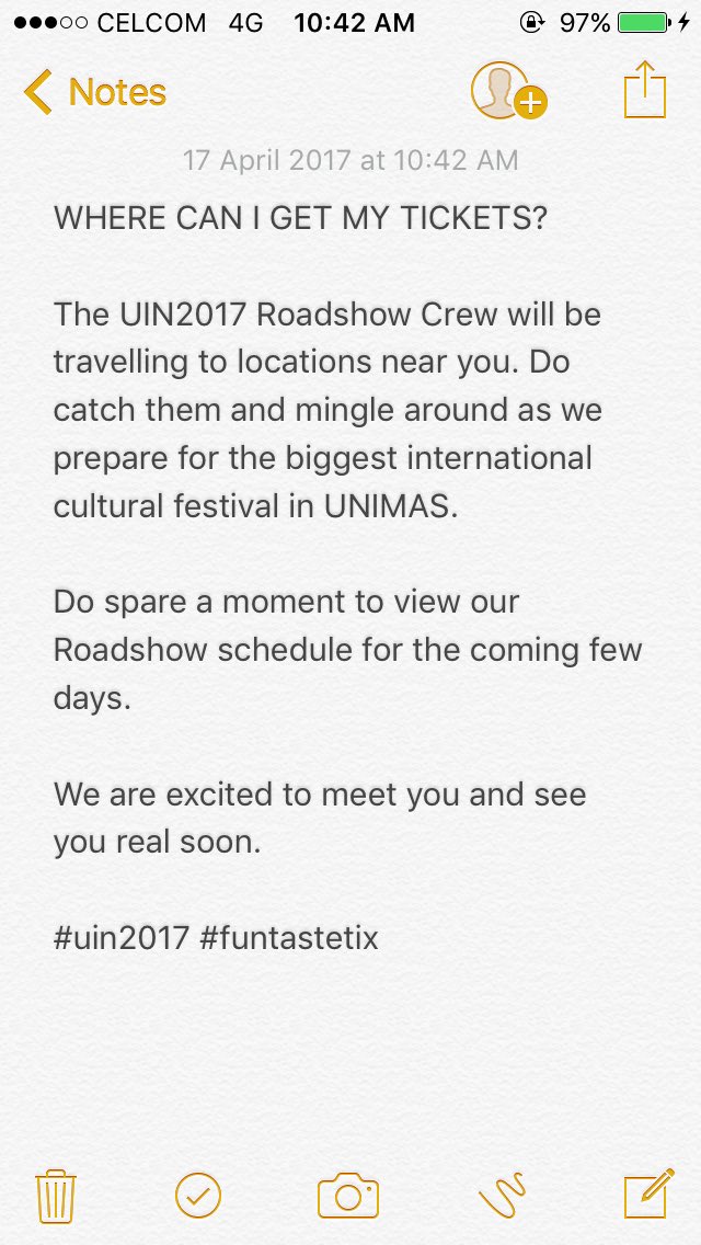 nadhxrah's tweet image. #UnimasInternationalNight
#UIN2017
#funtastetix