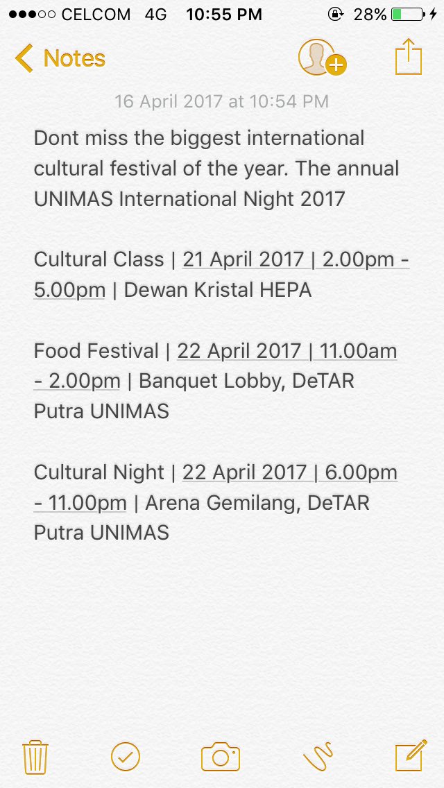 nadhxrah's tweet image. #UnimasInternationalNight
#UIN2017
#funtastetix