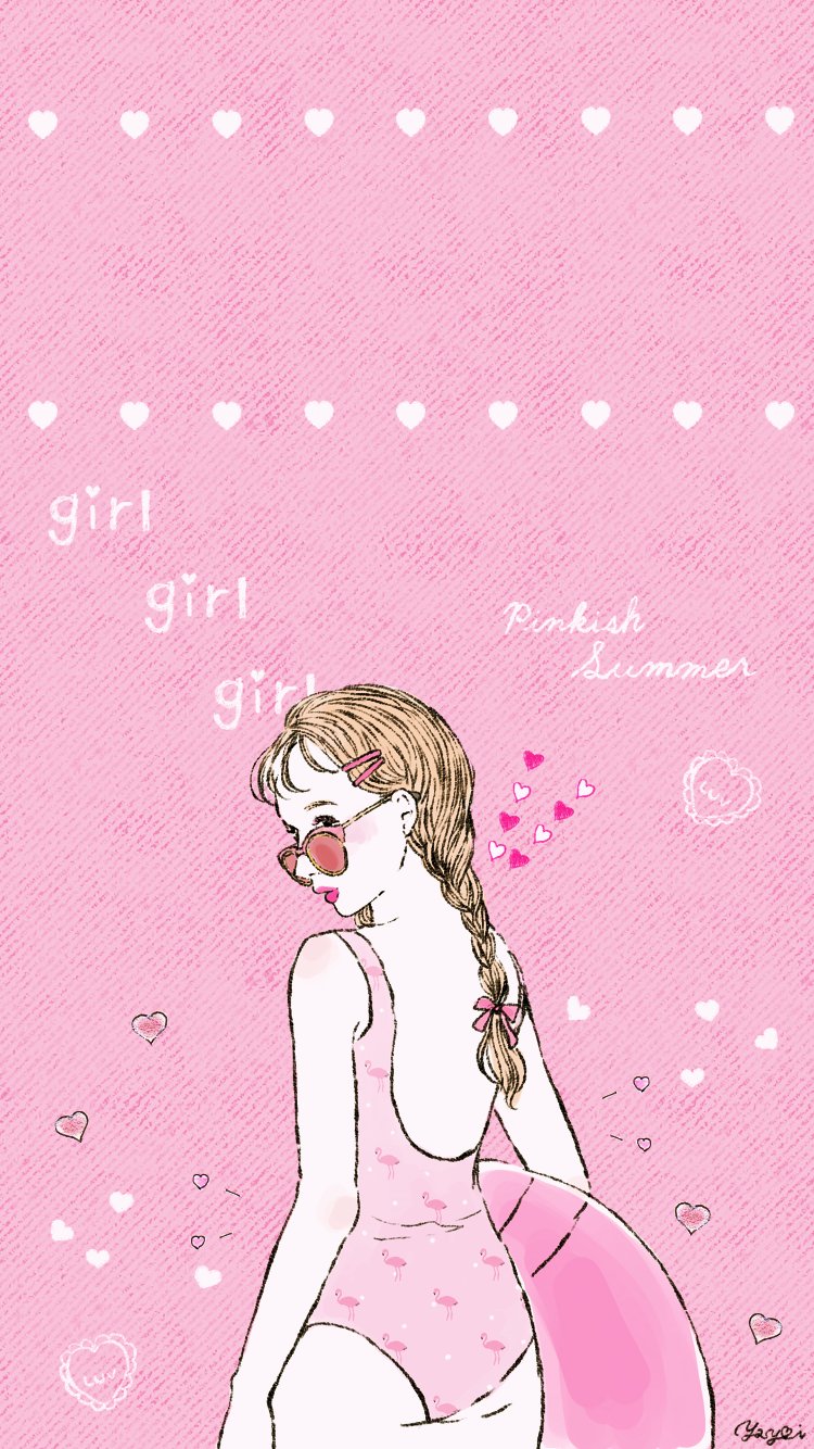 やよい Twitterissa 待ち受けイラスト Iphone6がピッタリです