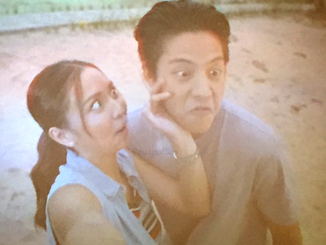 marjpolitico's tweet photo. What Gab and Dos really looks like #CantHelpFallingInLoveDay3 #CantHelpFallingInLove 🤣 https://t.co/0hcKhBgz8F