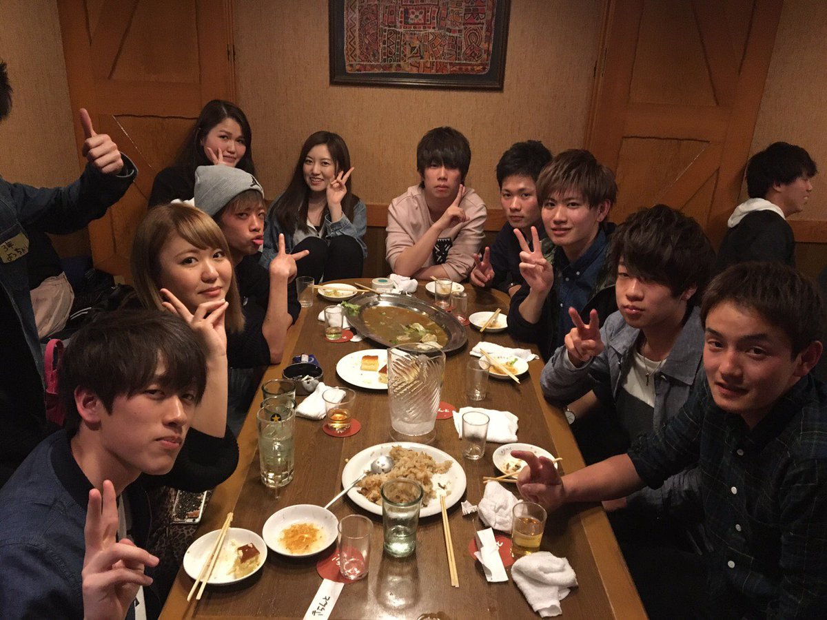昨日は学内新歓お疲れ様でした✌🏻✨たくさんの新入生が遊びに来てくれてとても嬉しいです😎💓今年の1年生はみんなノリがよくて在サーもすごく楽しんでいました👍🏻次の活動の新歓ボーリングも楽しみにしていてください🎳