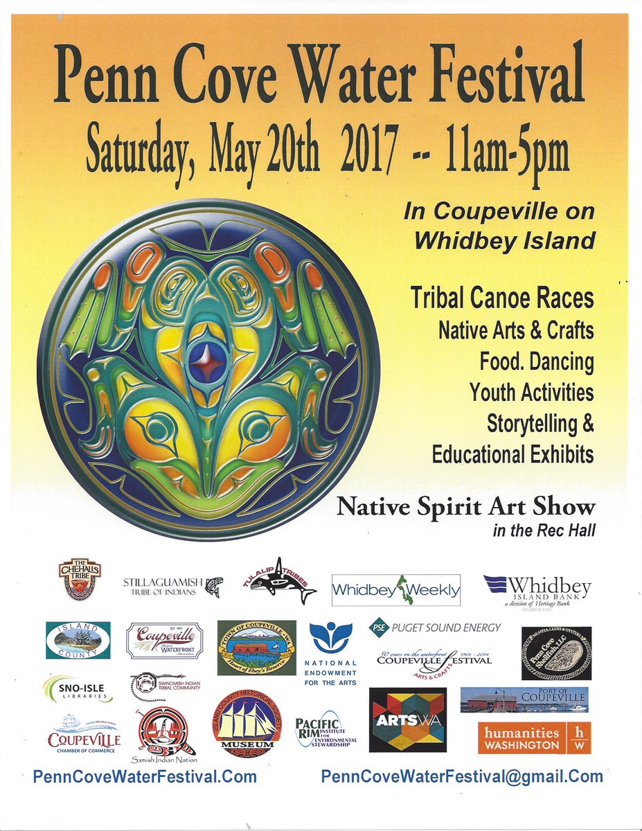 Save the date • Saturday, May 20th! #Penn Cove Water Festival Association  #Coupeville