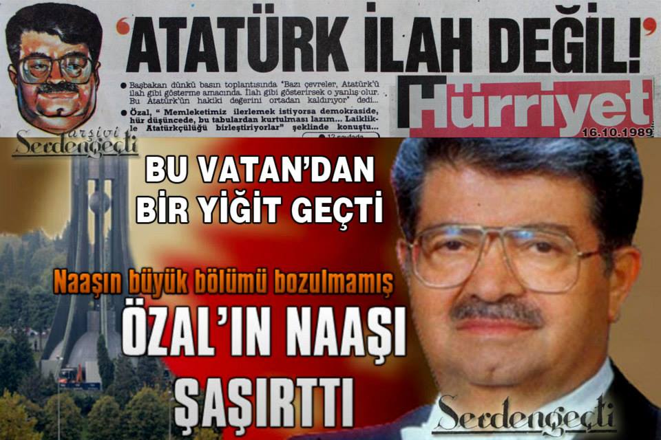 Hasret YILDIRIM on Twitter: "Vefatının sene-i devriyesinde, Merhum  #Cumhurbaşkanı Turgut Özal'ı RAHMETLE yâd ediyoruz. Allahû Teâlâ mekânını  cennet eylesin. #TurgutÖzal https://t.co/ma6EVOWFrn" / Twitter