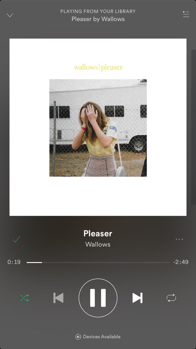 MajesticMak's tweet photo. @wallowsmusic in love with this song. 😍 https://t.co/LvHSdTDMeV