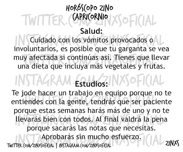 zinxsoficiaI's tweet photo. #Cu4troBabys
#HoróscopoZino #Capricornio
Parte I, II, III &amp; IV. https://t.co/CqG6KXyHkm