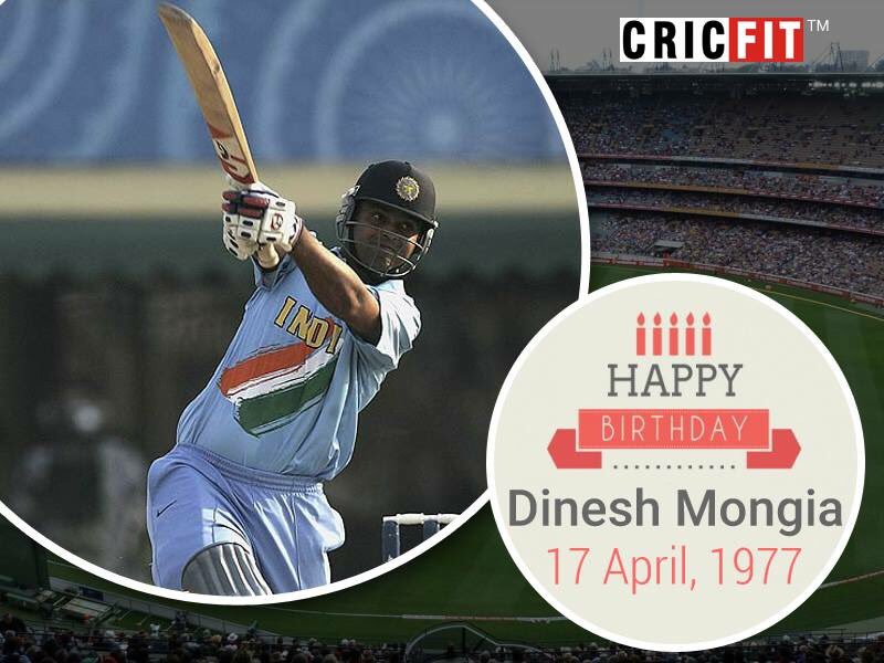 Cricfit Wishes Dinesh Mongia a Very Happy Birthday! 