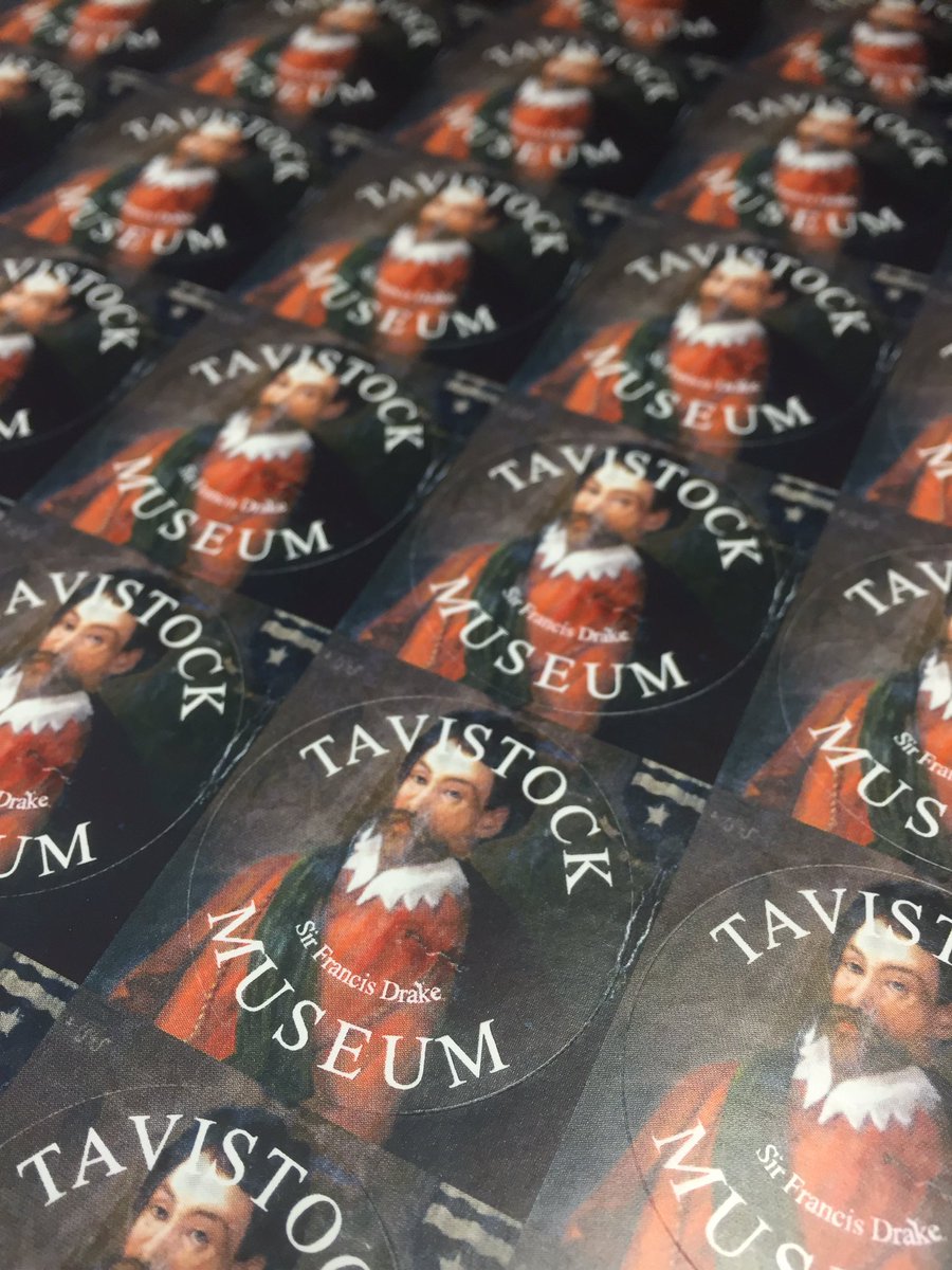 If Sir Francis Drake stickers aren't the coolest thing ever I'm not sure what is? 🤔 #VisitTaviMuseum #stickers