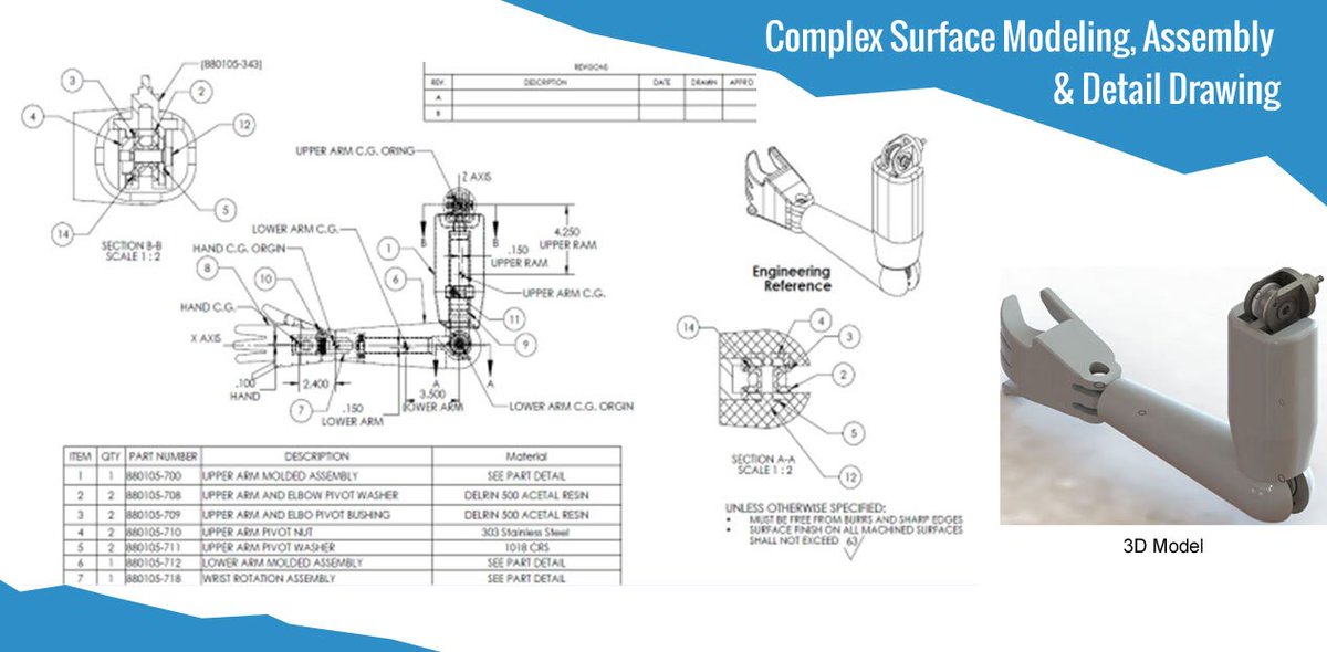 hitechengineer1's tweet photo. Time to give up manual blueprints &amp; get #2D and #3DCADdesigns - https://t.co/Oz1DBMQvmn
#MechanicalDrafting #2DCADdrafting #outsourcing https://t.co/ArDMUadDqy