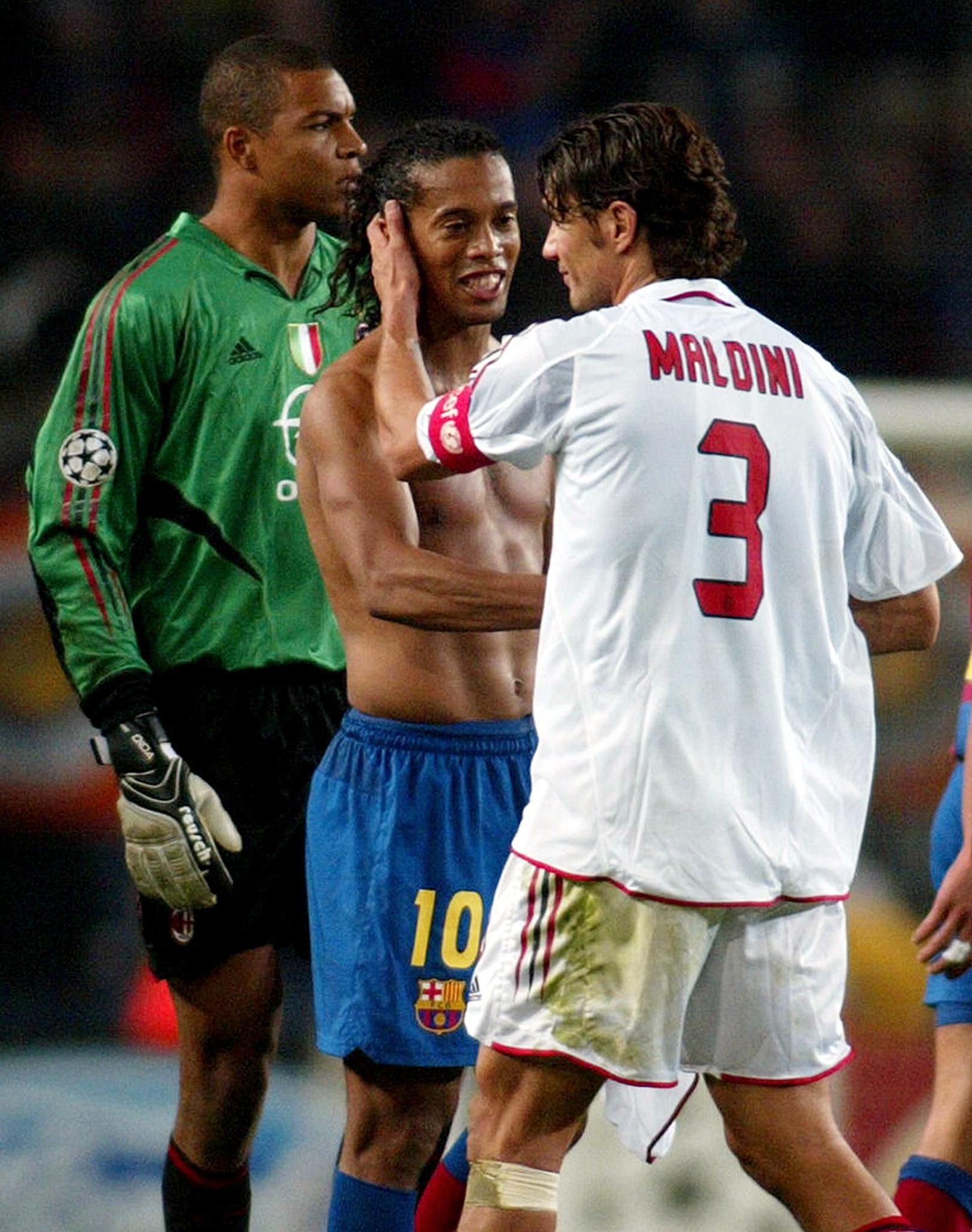 UEFA Champions League on Twitter: &quot;Best defender you faced? Ronaldinho: Paolo  Maldini. #UCL… &quot;