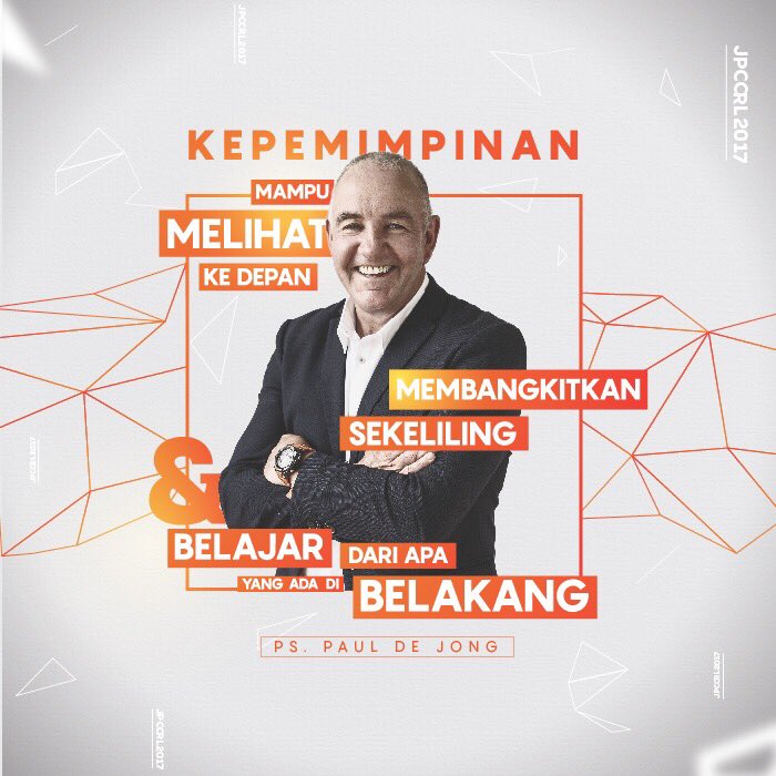 Daftarkan diri Anda ke Relevant Leadership, info lengkap di relevant-leadership.com
#jpccrl2017