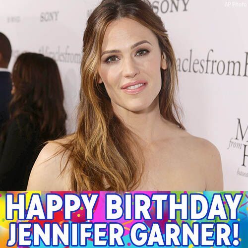 Happy 45th birthday to actress Jennifer Garner! 