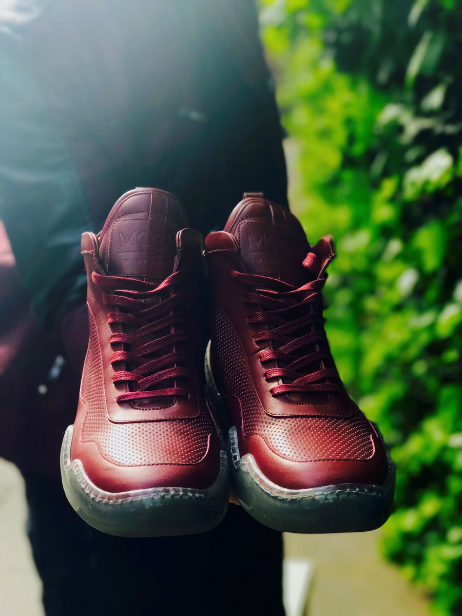 mccviii's tweet photo. The sun is shining on our Bordeaux X Grey Chariot Archer High Tops ☀️ https://t.co/xXdIKKab6q