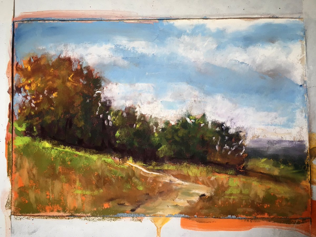 Christafor's tweet image. Want to see this quick study from start to finish? Go to my YouTube channel to see the video youtu.be/73InDhw74sw #pastelpainting