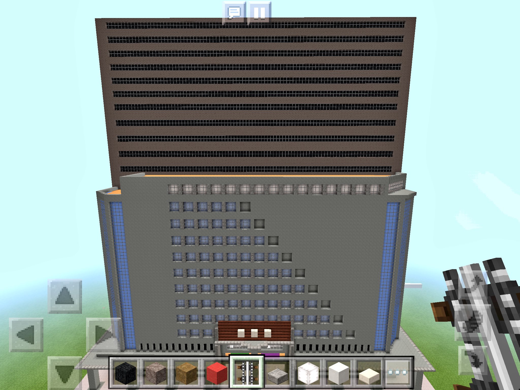 Craftboy マイクラpe Sur Twitter 大阪駅風駅舎 仕事バタバタで街つくり停滞中 ーー マイクラpe マインクラフトpe 大阪駅 Minecraft街作成中 T Co Yw0xcyrddg Twitter