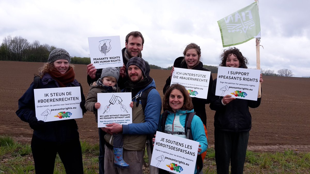 FIANbelgium's tweet photo. Dites au #begov de soutenir les #droitsdespaysans #PeasantsRights. Signez la pétition https://t.co/bxpIpOHdOD https://t.co/SqFsm2iJSI