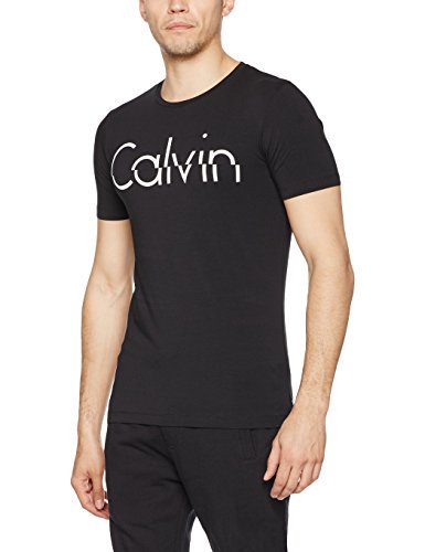 Calvin Klein Herren T Shirt Schwarz