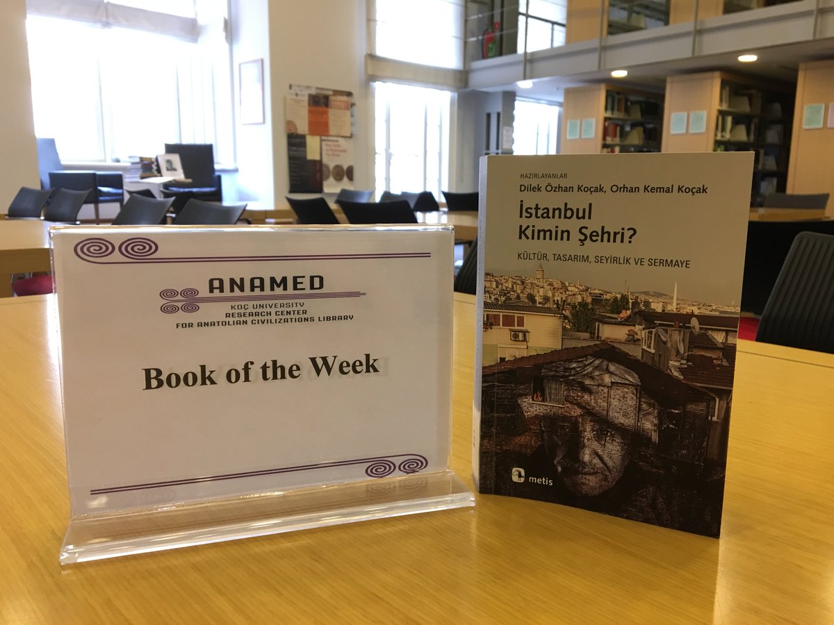 #HaftanınKitabı / #BookOfTheWeek: Dilek Özhan Koçak, Orhan Kemal Koçak - İstanbul Kimin Şehri? Kültür, Tasarım, Seyirlik ve Sermaye
