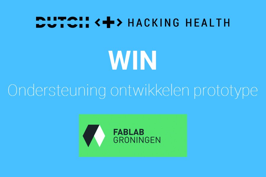 Ondersteuning bij het maken en ontwikkelen van een prototype? Deze prijs biedt <a href="/fablabgroningen/">FabLabGroningen</a> aan de winnaars van #HackingHealthGroningen!