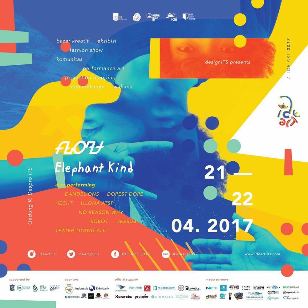 capitalSUBscene's tweet photo. #IdeArt2017 at Gd. R Despro ITS | 21-22 April | w/ @dopestdope_ @hechtohecht @dandelionsband @float_project @elephantkind etc https://t.co/p5pXWF12s6