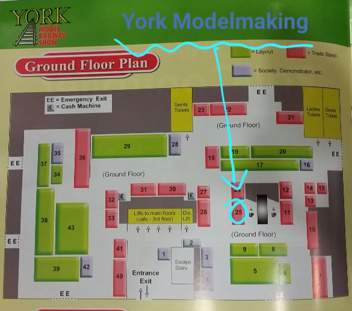 YorkModelRail's tweet photo. A great way to spend #bankholidaymonday We're at the @YorkMod #railwayshow today 10-16:30 Come say hello! 😃 #YorkModelRail #york #knavesmire https://t.co/3lme7C3jjj