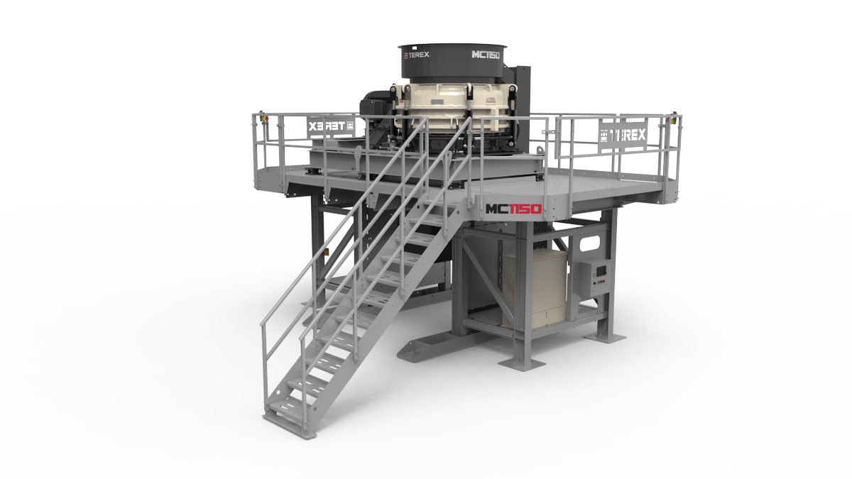 TerexMPS's tweet photo. #MachineryMonday see the new MC1150 Modular Cone featuring the 300hp TC1150 Cone Crusher at #CQMS2017, Ireland, April 21st-22nd https://t.co/bKeGnJ7Mtk
