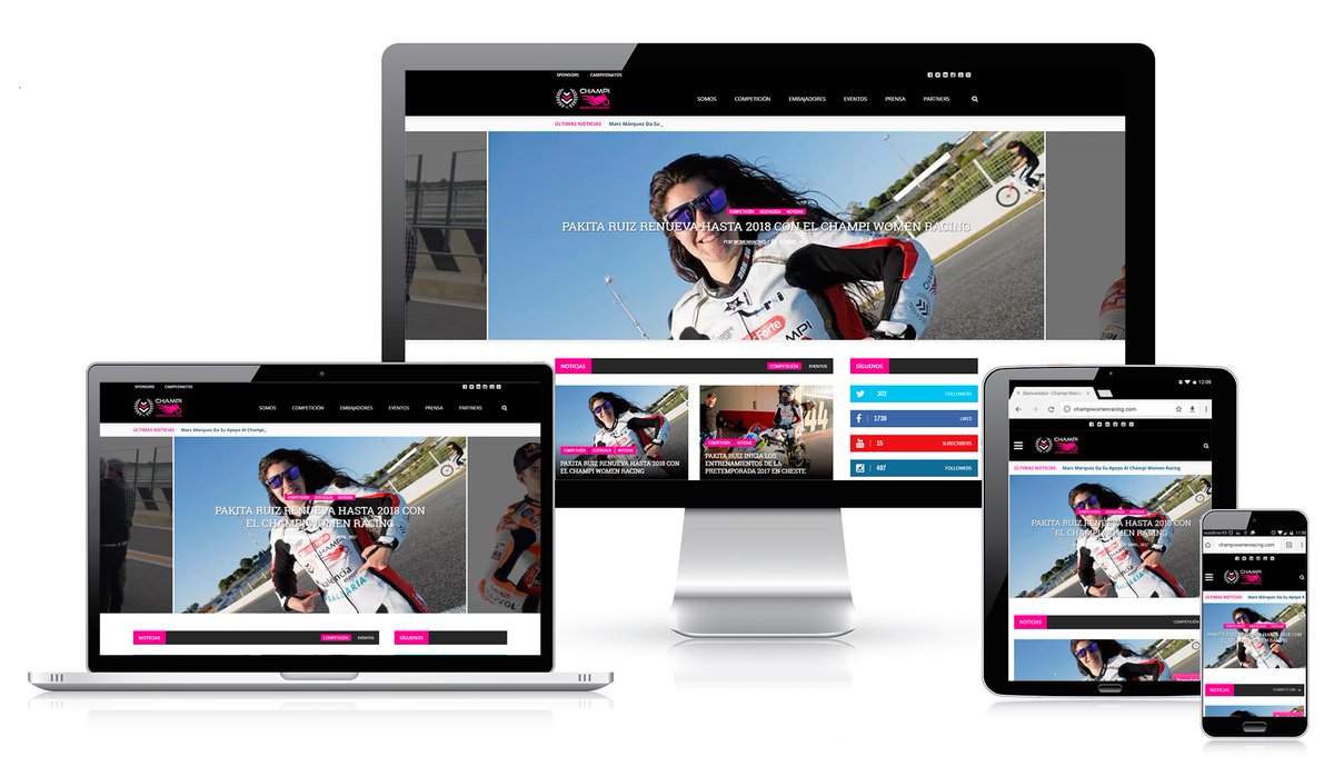 ReciclartStudio's tweet photo. Tenemos el orgullo de presentaros el proyecto para el equipo de motociclismo internacional femenino @WomenRacingTeam https://t.co/QuqTZv0KVf https://t.co/VWFhRzsE4X