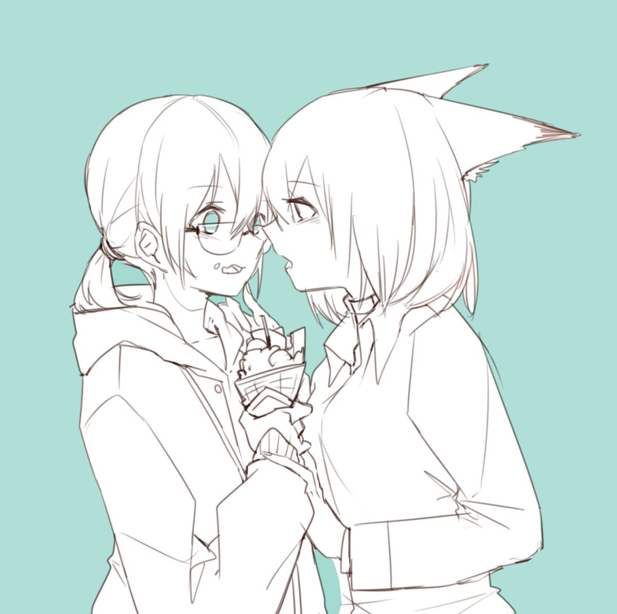 女友達と子供の物語 