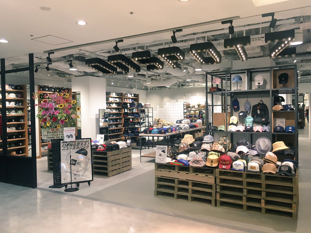 O Xrhsths 名古屋parco 名古屋パルコ Sto Twitter 南館4f オンスポッツ 先週オープンしたばかりのnew Shop ニューエラの他 Brxtnやdeusのキャップも種類豊富に扱っていて人気です