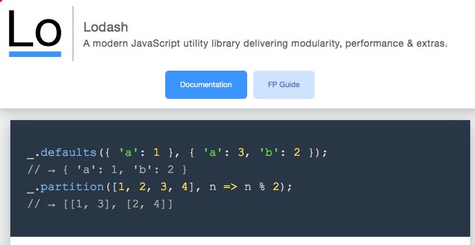 Must have! JavaScript utility library Lodash  lodash.com