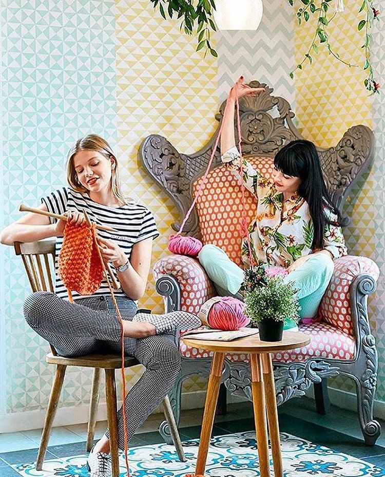 Bon lundi de pâques à toutes 🎉👭❤️
📷  <a href="/MC_Idees/">Marie Claire Idées</a>
bit.ly/tricot-kits