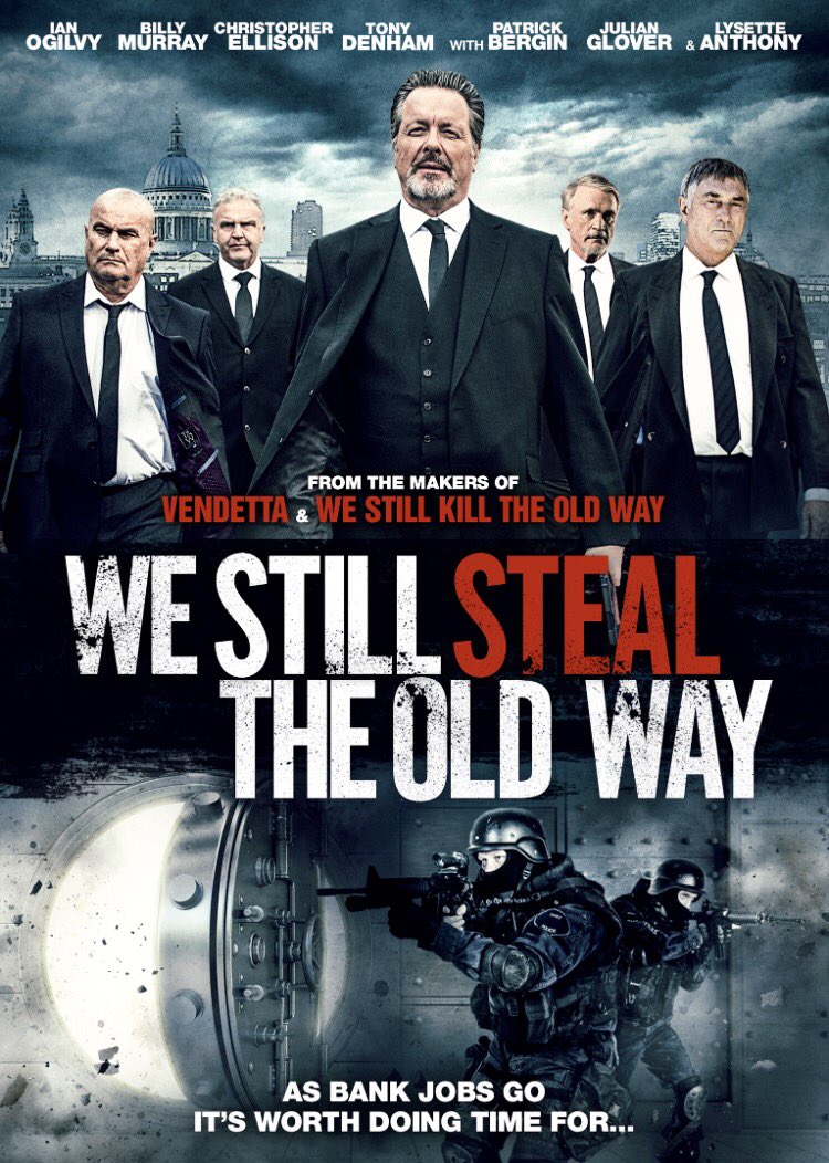 sothcott's tweet image. Today's the day. WE STILL STEAL THE OLD WAY hits DVD &amp;amp; Blu Ray. Perfect old school bank holiday fun with a stellar cast of TV icons. RT