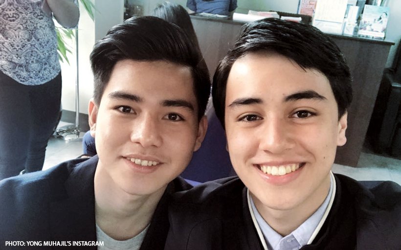 StarCinema's tweet photo. Edward shares this cute detail about his friendship with Yong SEE PHOTOS HERE: https://t.co/VcEDTrzsCy https://t.co/VR3o51NX7m