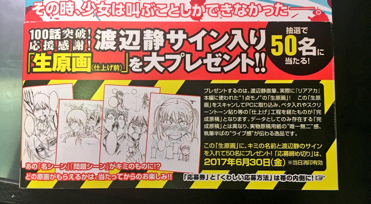 リアルアカウント渡辺静サイン入り生原画(大幅値下げ) | roket.es