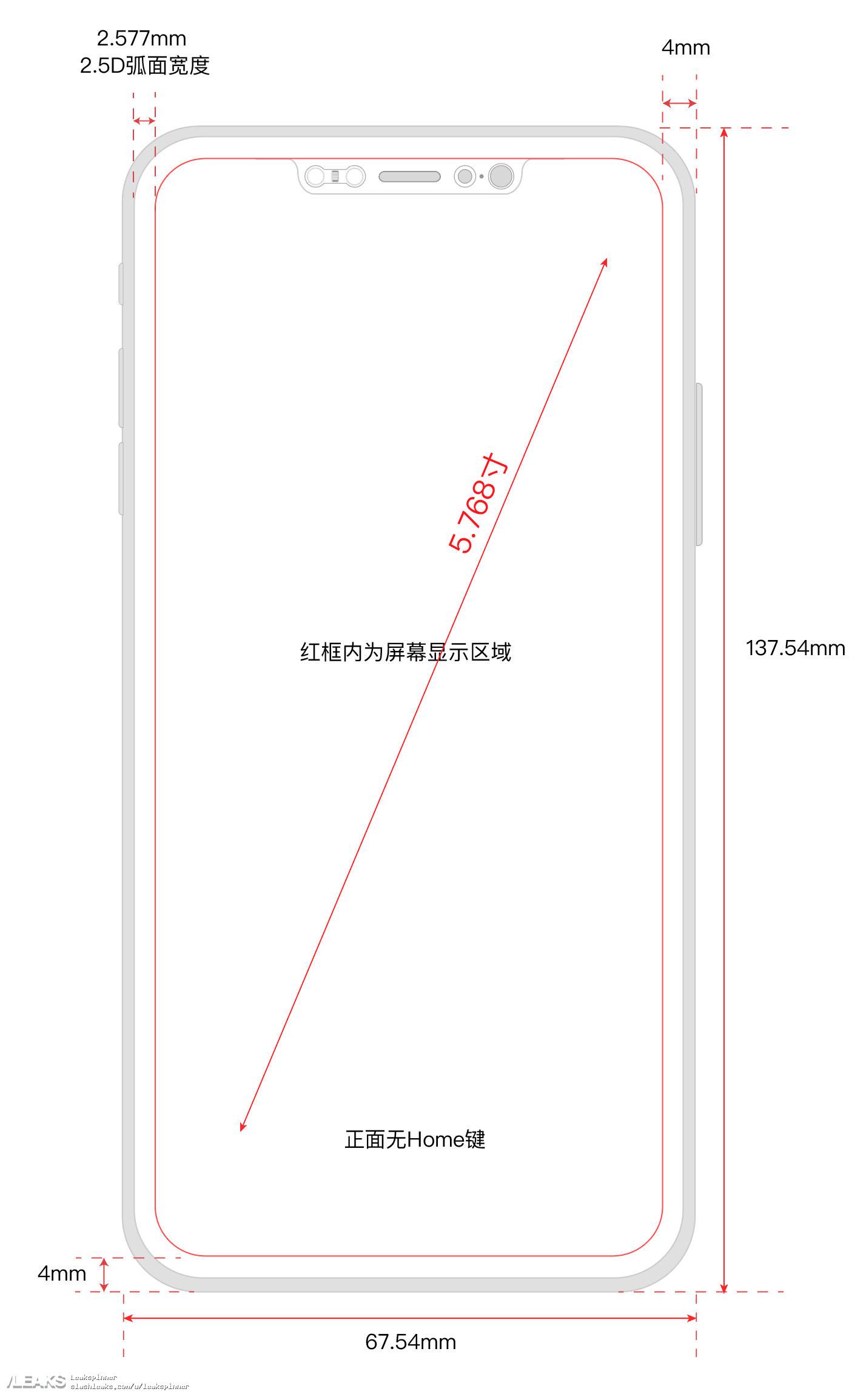 Byg op Omkreds Centimeter LEAKS on Twitter: "#Apple - #iPhone8 - #iPhoneX - iPhone 8 dimensions  revealed in newly leaked schematics https://t.co/gwLCNiWPLV  https://t.co/4eLqWtLrh9" / Twitter