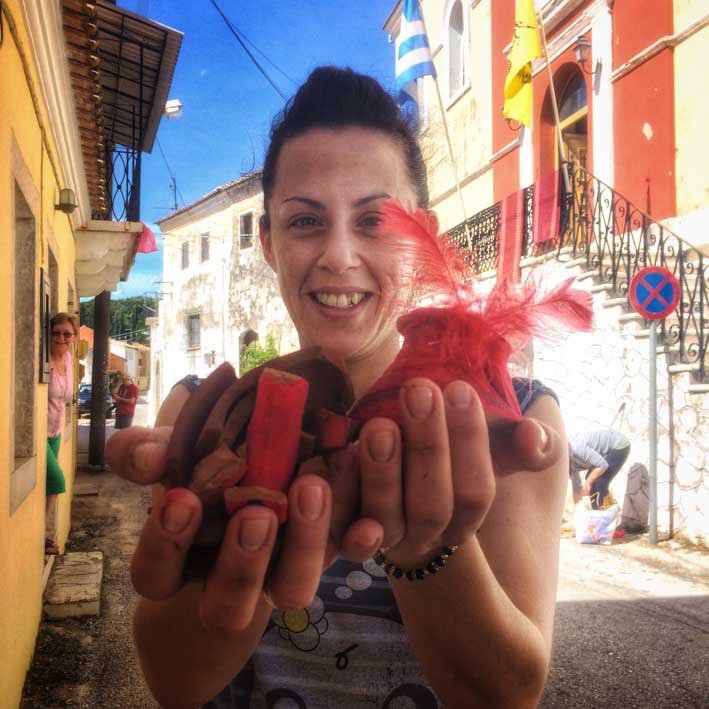 indiraflack's tweet photo. Spent #greekeaster last year at fabulous @VillaPetalutha1 went to #spartilas for #potthrowing #corfu #throwback 2016 #greekorthodoxeaster https://t.co/u68R2m6IO4