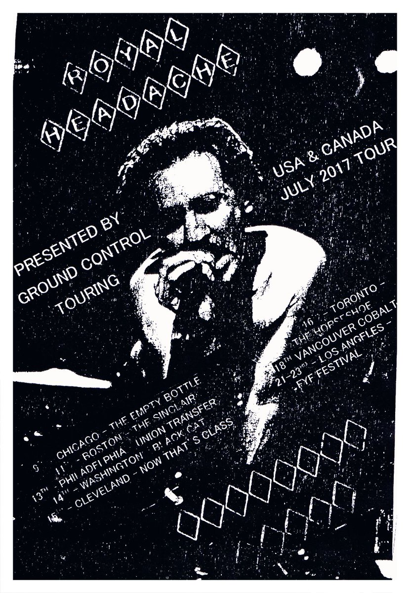 2017 USA / CANADA TOUR #royalheadache