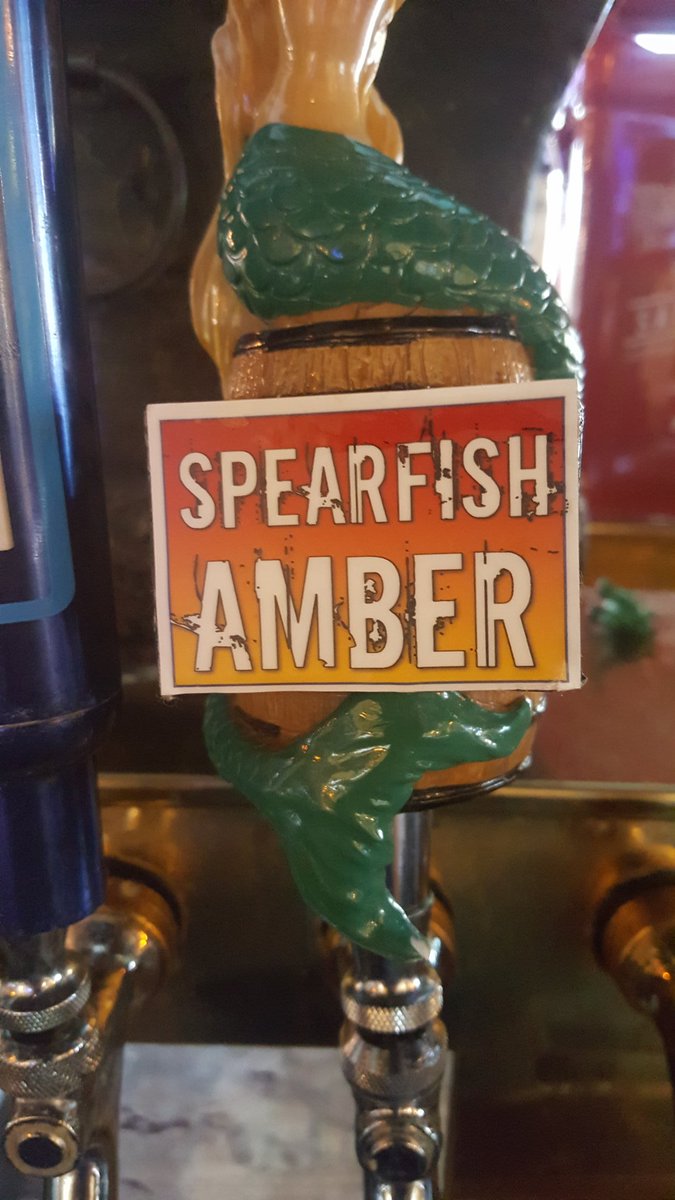 Another new draft! Spearfish Amber (formerly Hogfish Amber) from Florida Keys Brewing. Come and get it!