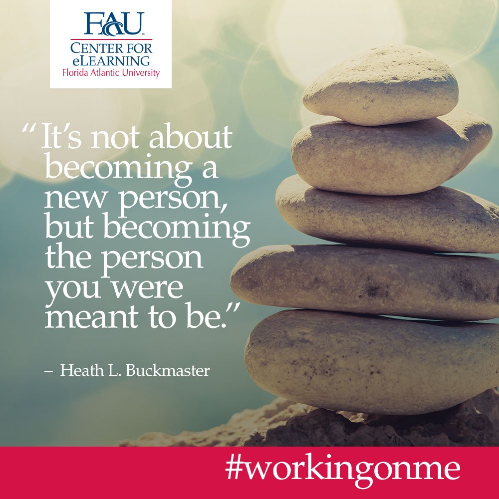 Are you ready to become the person you were meant to be? Our
online programs can get you there: fauelearning.com/fauonline/ #MondayMotivation