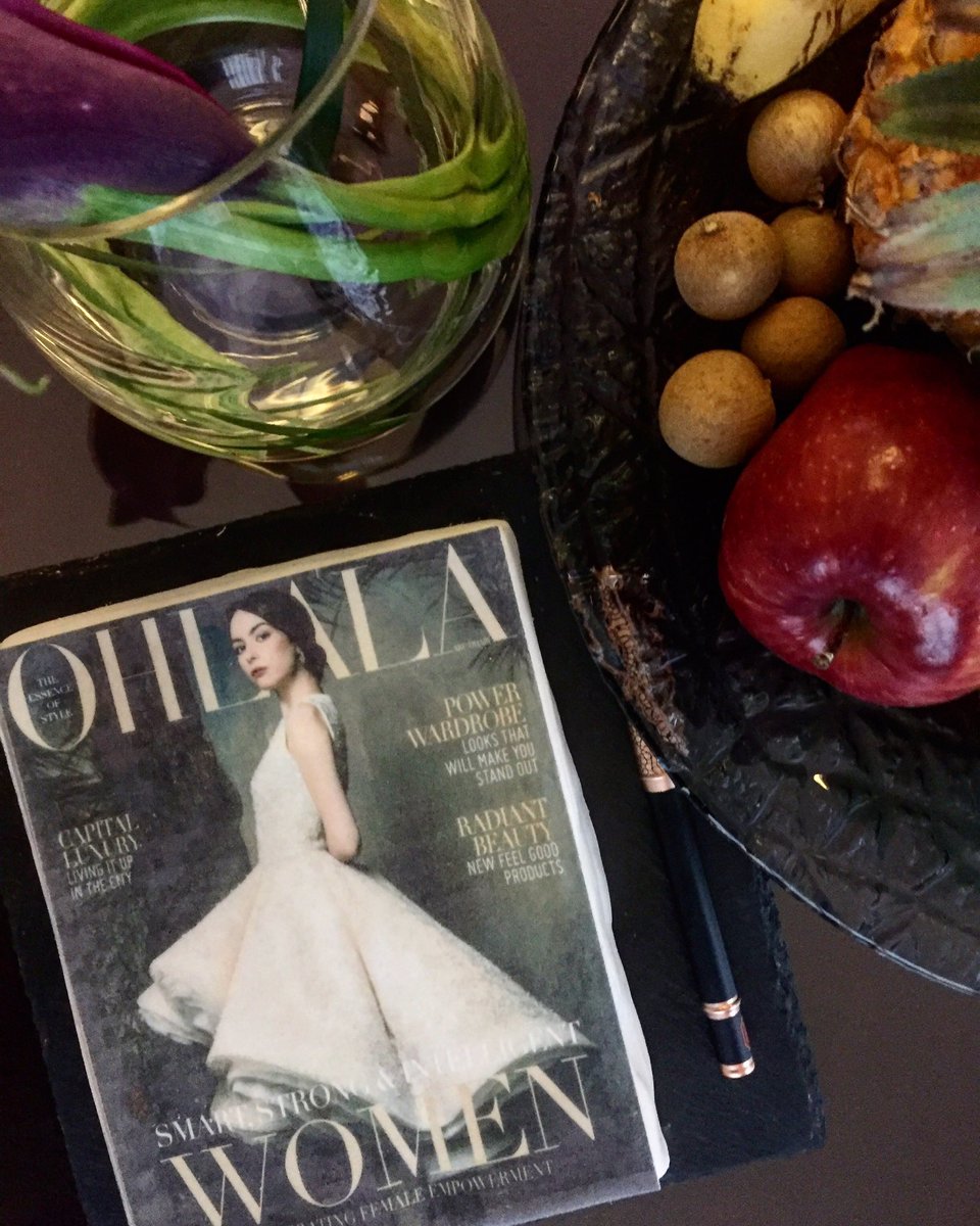 It's the little (and grand!) things 💕 Bab Al Qasr know the way to our hearts. Thank you! #ohlalamagazine #AbuDhabi