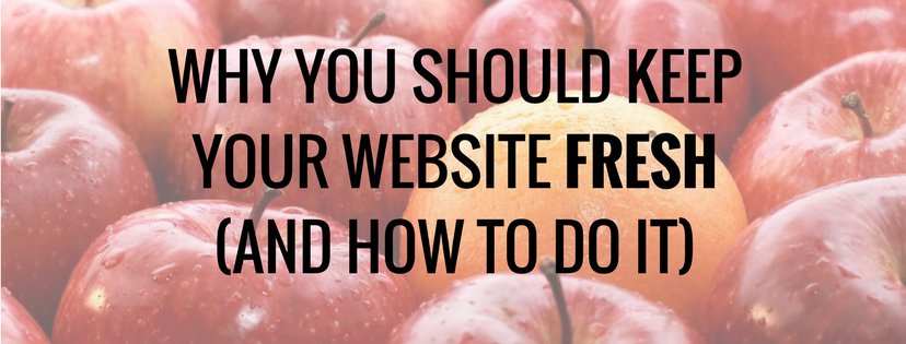 Why You Should Keep Your Website Fresh (and How to Do It) quinta.in/2ptKeiT