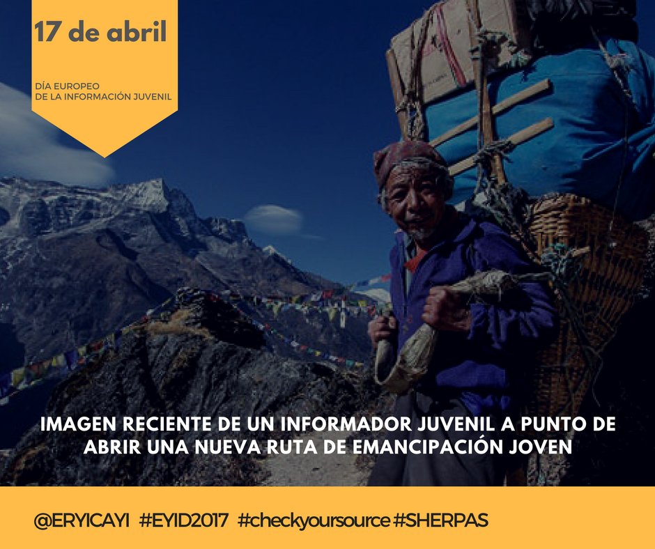 comarcajoven's tweet photo. ¿Quién ha dicho que informar no es emocionante? #DíaEuropeodelaInformaciónJuvenil @ERYICAYI #EYID2017 #checkyoursource #RedSIJ https://t.co/zsNfREIAQe