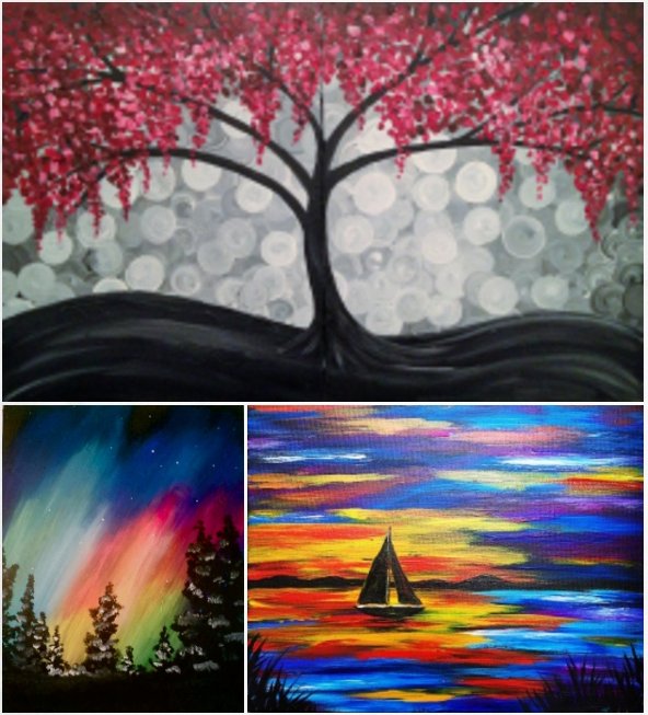PinotEncino's tweet photo. We are featuring some of our favorites this week! #datenight #girlsnight #paintdrinkhavefun https://t.co/o8eZlISRsi https://t.co/7WUqNvACcm