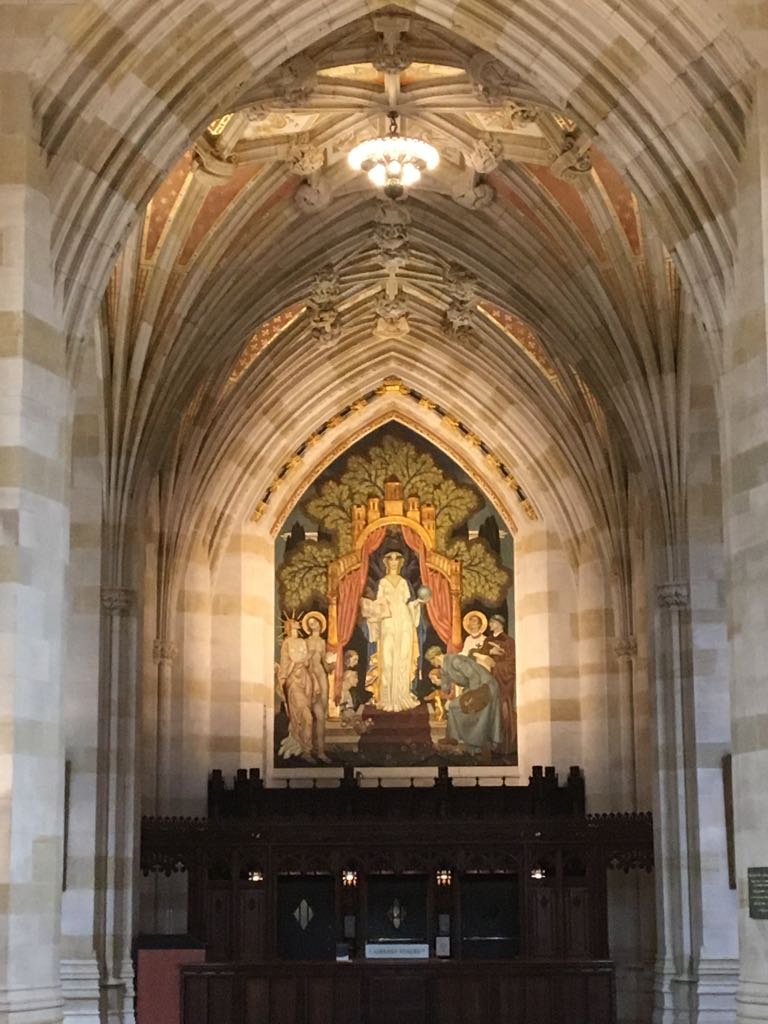 McKinleyAOE's tweet photo. The library at Yale! @NAFCareerAcads @DCCollegeCareer #DCPSGoesToCollege #dcpsrising #springbreakcollegetour https://t.co/XW8CAVgKgN