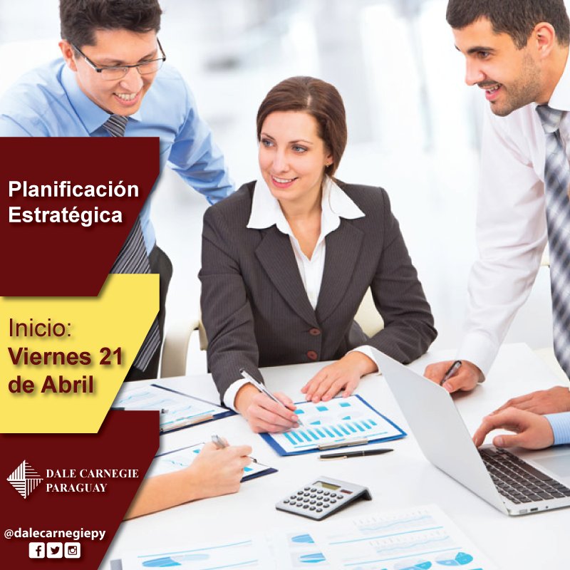 dalecarnegiepy's tweet photo. [PLANIFICACIÓN ESTRATÉGICA]

CONTACTOS:
E-mail: asuncion@dalecarnegie.com.py
Tel.: (021) 610 601
Avda. Mcal. López, 2348 https://t.co/MPMxRygMJb