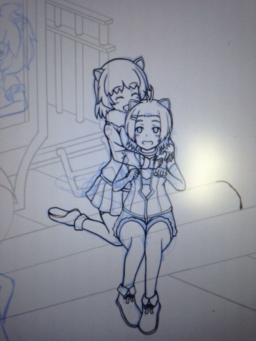 この二組の関係性すこ
いや嫌いな子いないけどな。 