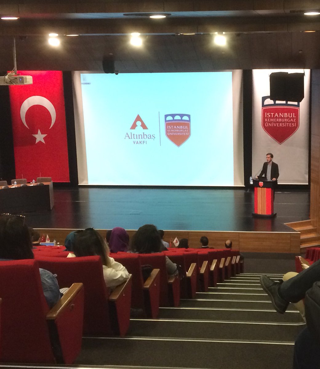 altinbasgirisim's tweet photo. Pazarlamada Yeni Trendler panelimiz Girişimcilik Kulübü başkanı Yasir Eren'in konuşmasıyla başlamıştır hepinizi bekliyoruz. https://t.co/IIq2MZc3Cs