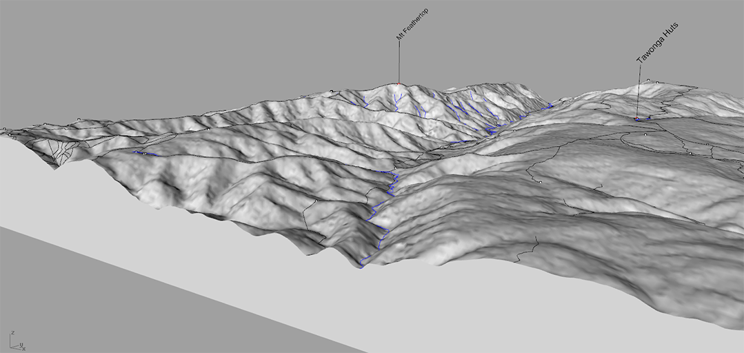 Just tried out a very cool #grasshopper plugin: <a href="/gismo_tools/">Gismo</a> that generates 3D terrain from lat/lon coordinates grasshopper3d.com/group/gismo