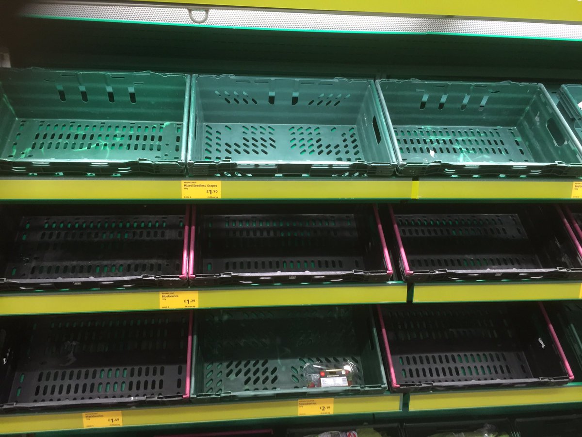 daletindale's tweet photo. @AldiUK can you please tell me the reasoning behind you opening on Bank Holiday Monday when you have nothing to sell? Back to @sainsburys... https://t.co/CrNepya9Su